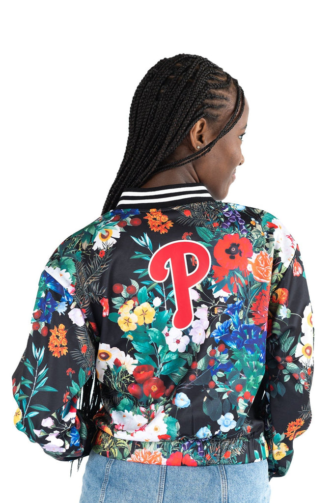 FLORAL BOMBER JACKET - Philadelphia Phillies