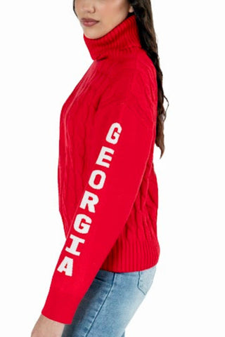 NAME SLEEVE SWEATER - Univ. of Georgia Bulldogs