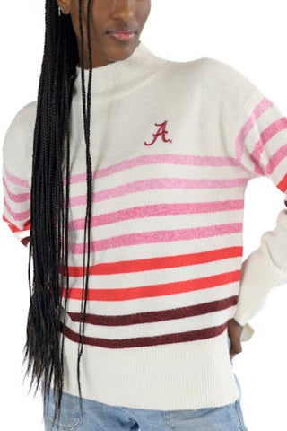 OMBRE STRIPE SWEATER - Univ. of Alabama Crimson Tide