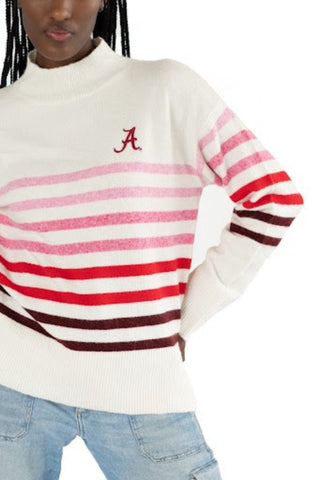 OMBRE STRIPE SWEATER - Univ. of Alabama Crimson Tide